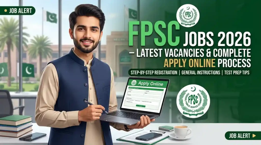 FPSC Jobs 2026 – Latest Vacancies & Complete Apply Online Process