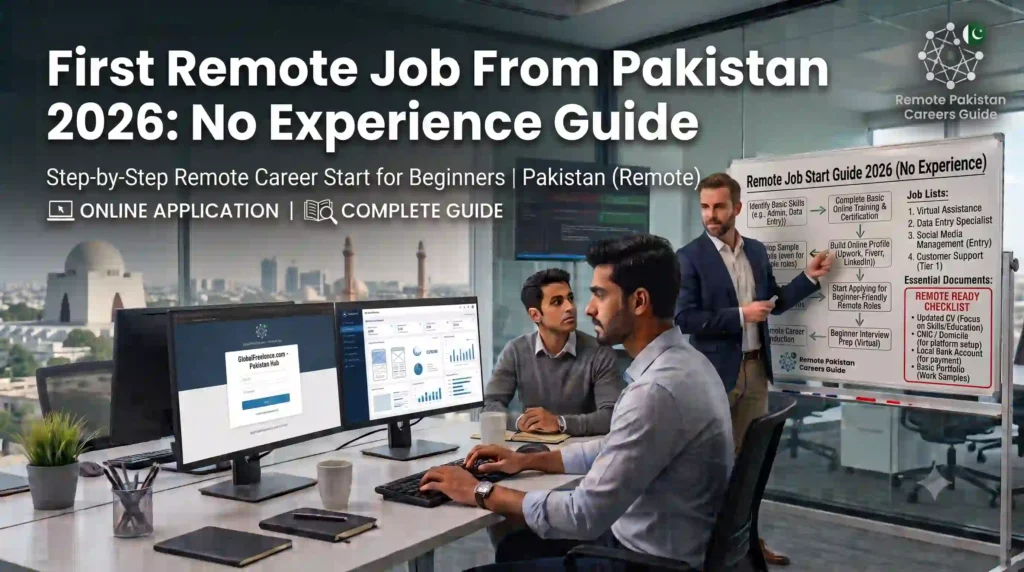How to Get Your First Remote Job from Pakistan with No Experience (2026 Guide)