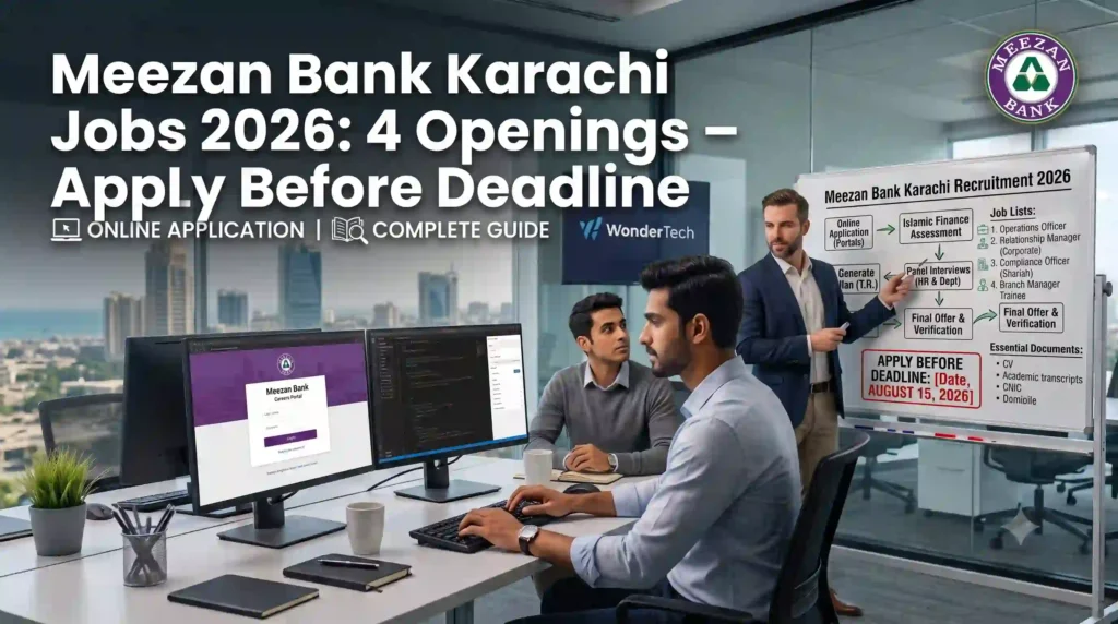 Meezan Bank Karachi Jobs 2026 4 Openings – Apply Before Deadline
