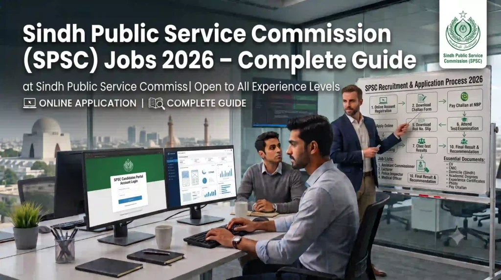 Sindh Public Service Commission (SPSC) Jobs 2026 – Complete Guide