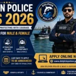 Dolphin Police Jobs 2026 Apply Online for Male & Female
